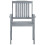 Berkfield Garden Chairs 8 pcs Solid Acacia Wood Grey 3