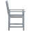 Berkfield Garden Chairs 8 pcs Solid Acacia Wood Grey 4