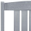 Berkfield Garden Chairs 8 pcs Solid Acacia Wood Grey 7