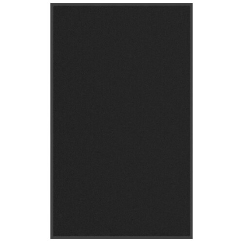 Berkfield Doormat Black 90x150 cm