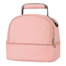 Pink Mommy Bag Size A Double Layer Insulated Breastfeeding Milk Storage Bag for Moms