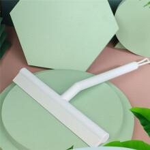 Silicone Shower Squeegee with Hook & Lanyard,Mirror Screen Wiper, Multi Cleaner for Bathroom, Door, Car and Furniture