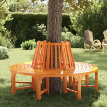 Berkfield Tree Bench ò 160 cm Wood