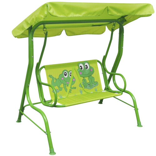 Berkfield Kids Swing Seat Green