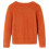 Kids' Sweater Knitted Burnt Orange 116 2