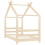 Berkfield Kids Bed Frame Solid Pine Wood 70x140 cm 2