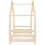 Berkfield Kids Bed Frame Solid Pine Wood 70x140 cm 3