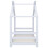 Berkfield Kids Bed Frame White Solid Pine Wood 70x140 cm 3