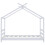 Berkfield Kids Bed Frame White Solid Pine Wood 70x140 cm 4