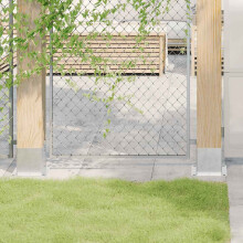 Berkfield Post Bases Square 12 pcs Silver 141x141 mm Galvanised Steel