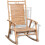 Berkfield Rocking Chair Bamboo 1