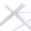 Berkfield Kids Bed Frame White Solid Pine Wood 90x200 cm 5