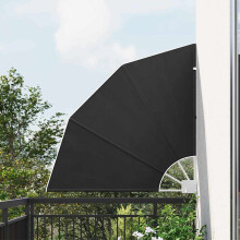 Berkfield Balcony Privacy Screen Anthracite 115 x 115 cm Polyester