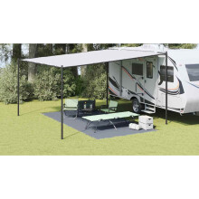 Berkfield Tent Carpet Folding Blue and Grey 500 x 250 cm Polyethylene