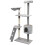 Berkfield Cat Tree with Sisal Scratching Posts 150 cm Grey 2