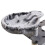 Berkfield Cat Tree with Sisal Scratching Posts 150 cm Paw Prints Grey 5