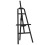 Berkfield Easel Stand Black 53.5x95x127 cm Solid Wood Pine 2