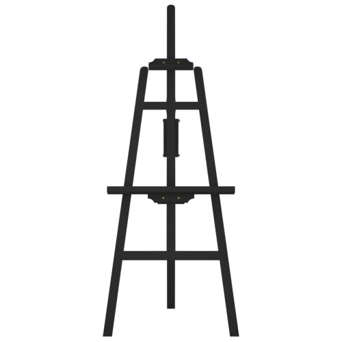 Berkfield Easel Stand Black 53.5x95x127 cm Solid Wood Pine 2