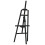 Berkfield Easel Stand Black 53.5x95x127 cm Solid Wood Pine 5