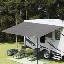 Berkfield Water Resistant Tarp with Roof Grey and Orange 240 x 460 cm
