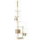 Berkfield Cat Tree with Sisal Scratching Posts 260 cm Beige 2