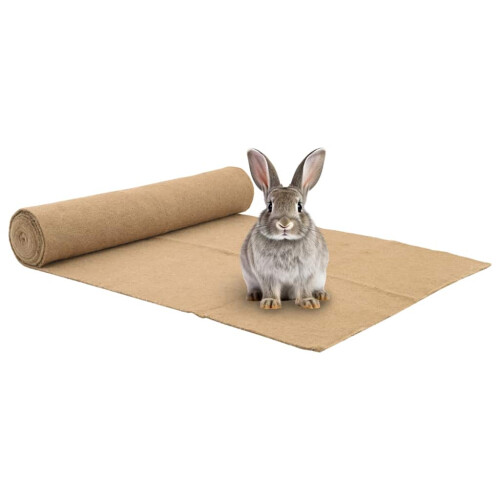 Berkfield Hemp Mat for Rodents 1x5 m 5 mm