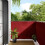 Berkfield Balcony Screen Red 120x800 cm 100% Polyester Oxford 1