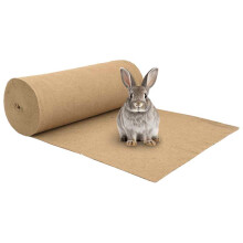 Berkfield Hemp Mat for Rodents 1x25 m 5 mm