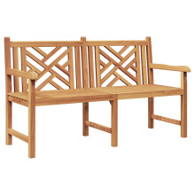 Berkfield Garden Bench 150 x 60 x 90 cm Solid Teak Wood