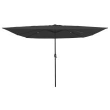 Berkfield Garden Parasol Anthracite 295 x 295 x 245 cm