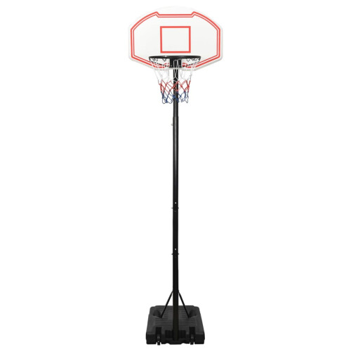 Berkfield Basketball Stand White 282-352 cm Polyethene 1
