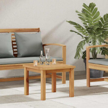 Berkfield Coffee Table Brown 45 x 45 x 36 cm Solid Teak Wood