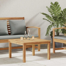 Berkfield Coffee Table Brown 60 x 60 x 36 cm Solid Teak Wood