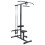 Berkfield Lat Pulldown Machine Manual Black 110 x 70 x 187 cm 1