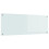 Berkfield Kitchen Backsplash White 110 x 40 cm Tempered Glass 1