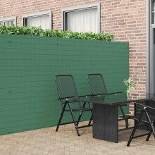 Berkfield Garden Fence Double-Sided Green 1.8x5 m PVC