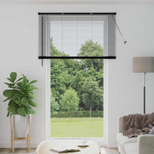 Berkfield Venetian Blind Black 213 x 130 cm PVC