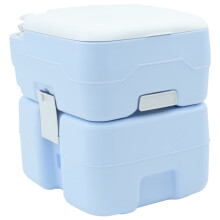 Berkfield Camping Toilet Blue 41.5 x 36.5 x 42 cm