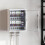 Berkfield Control Cabinet Grey 57 x 23 x 60 cm ABS Plastic 1