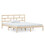 Berkfield Bed Frame without Mattress Small Double Solid Wood 2