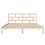 Berkfield Bed Frame without Mattress Small Double Solid Wood 4