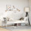 Berkfield Daybed Frame White 75 x 190 cm Steel 1