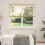 Berkfield Venetian Blind Light Brown with Pattern 150 x 140 cm PVC 1