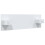 Berkfield Bed Headboard with Cabinets White Engineered Wood 2