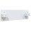 Berkfield Bed Headboard with Cabinets White Engineered Wood 3