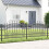 Berkfield Garden Fence KAMPEN Grey 1