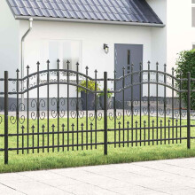 Berkfield Garden Fence KAMPEN Grey