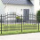 Berkfield Garden Fence KAMPEN Grey 1
