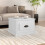 Berkfield Coffee Table White 50x50x35 cm Engineered Wood 1