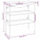 Berkfield Bathroom Washbasin Frame with Built-in Basin White Iron 7
